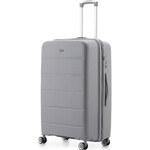 Qantas Noosa Large 75cm Hardside Suitcase Silver QF23L