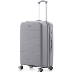 Qantas Noosa Medium 65cm Hardside Suitcase Silver QF23M