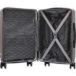 Qantas Rome Small/Cabin 55cm Hardside Suitcase Charcoal QF25S - 5