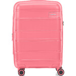 American Tourister Light Max Small/Cabin 55cm Hardside Suitcase Pink Blush 48198 - 1