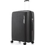 Qantas New York Large 76cm Hardside Suitcase Black QF27L