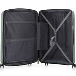 Qantas New York Large 76cm Hardside Suitcase Green QF27L - 5