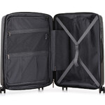 Qantas New York Medium 66cm Hardside Suitcase Black QF27M  - 5