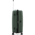 Qantas New York Medium 66cm Hardside Suitcase Green QF27M  - 4