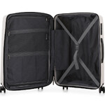 Qantas New York Medium 66cm Hardside Suitcase White QF27M - 5