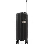 Qantas New York Small/Cabin 55cm Hardside Suitcase Black QF27S - 3