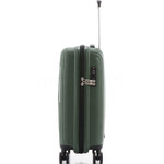 Qantas New York Small/Cabin 55cm Hardside Suitcase Green QF27S - 3