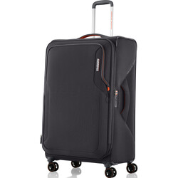 American Tourister Applite 5 Large 82cm Softside Suitcase Grey 53199