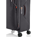 American Tourister Applite 5 Large 82cm Softside Suitcase Grey 53199 - 7