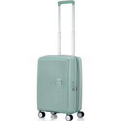 American Tourister Curio 2 Small/Cabin 55cm Hardside Suitcase Urban Green 45138