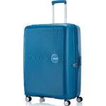 American Tourister Curio 2 Large 80cm Hardside Suitcase Pacific Blue 45140