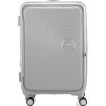 American Tourister Curio Book Opening Large 75cm Hardside Suitcase Cool Grey 53570 - 1