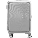 American Tourister Curio Book Opening Medium 68cm Hardside Suitcase Cool Grey 53569 - 1