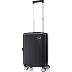 American Tourister Gemina Pro Small/Cabin 55cm Hardside Suitcase Black 52861