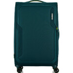 American Tourister Applite 5 Large 82cm Softside Suitcase Varsity Green 53199 - 1