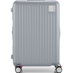 American Tourister Lockation Medium 65cm Hardside Suitcase Light Silver 51631 - 1