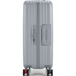 American Tourister Lockation Medium 65cm Hardside Suitcase Light Silver 51631 - 3