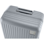 American Tourister Lockation Medium 65cm Hardside Suitcase Light Silver 51631 - 8