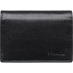 Cellini Men's Shelby RFID Blocking Credit Card Leather Wallet Black MH220