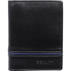 Cellini Men's Alpha RFID Blocking Credit Card Leather Wallet Black MH230