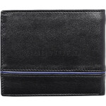 Cellini Men's Alpha RFID Blocking Double Leather Wallet Black MH231 - 1