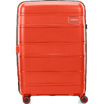 American Tourister Light Max Medium 69cm Hardside Suitcase Flame Orange 48199 - 1