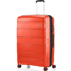 American Tourister Light Max Large 82cm Hardside Suitcase Flame Orange 48200