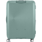 American Tourister Curio 2 Hardside Suitcase Set of 3 Urban Green 45138, 45139, 45140 with FREE Digital Luggage Scale 12775 - 2