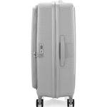 American Tourister Curio Book Opening Hardside Suitcase Set of 3 Cool Grey 53568, 53569, 53570 with FREE Digital Luggage Scale 12775 - 3