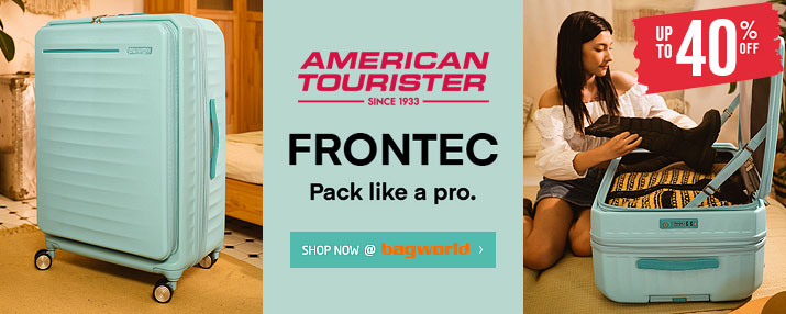 American Tourister Frontec Luggage @ Bagworld