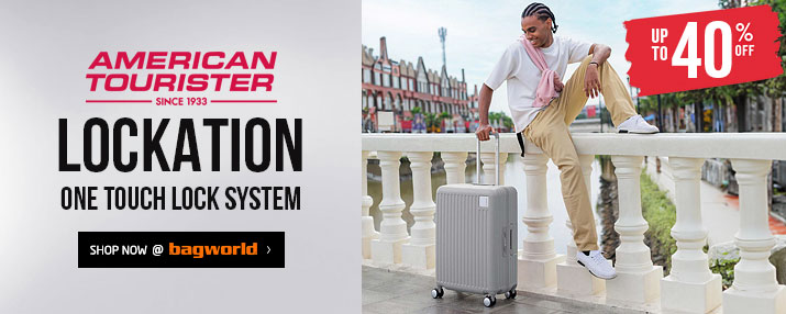 American Tourister Lockation Luggage @ Bagworld