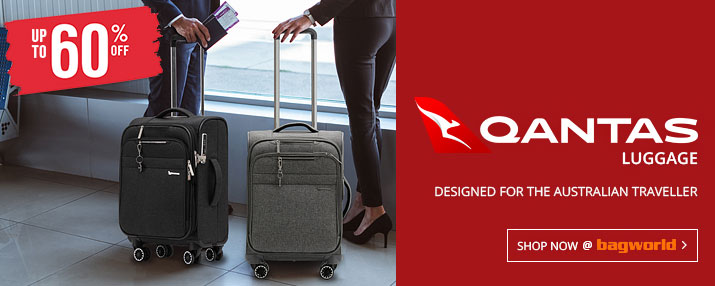 Qantas Adelaide Luggage @ Bagworld