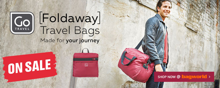 Go Travel Foldaway Travel Bags @ Bagworld