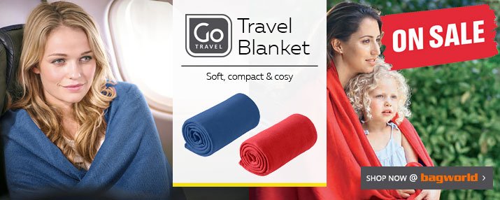 Go Travel Travel Blanket @ Bagworld