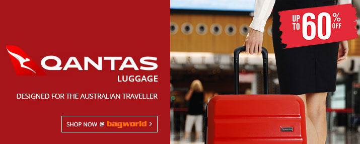 Qantas Luggage @ Bagworld